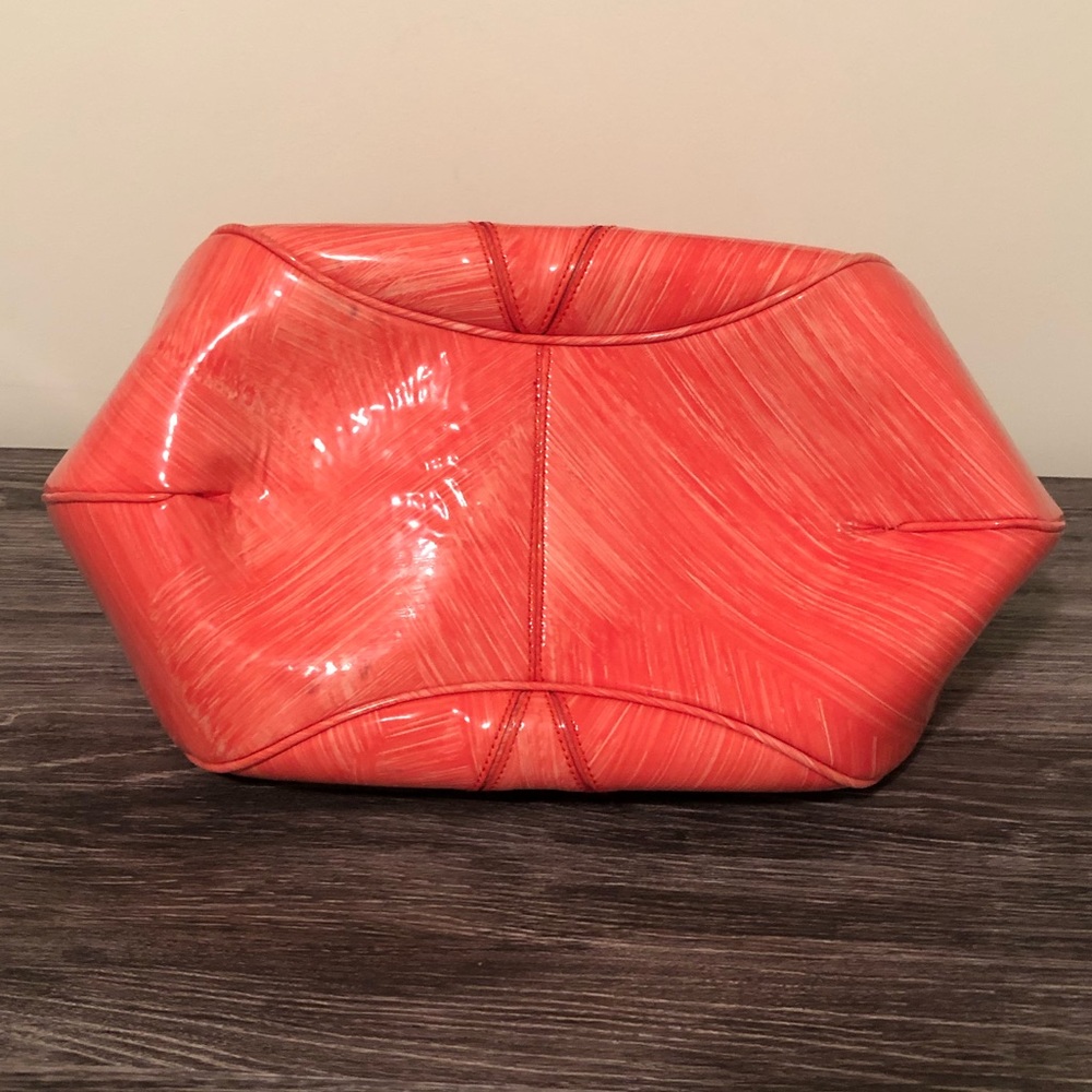 Oscar de la Renta Coral Goya Satchel - Picture 2 of 10